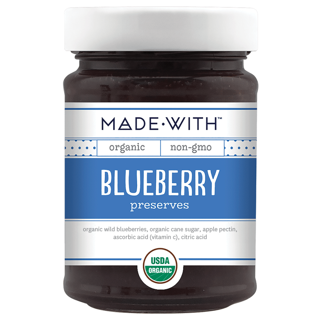 Organic Blueberry Preserves MadeWith Foods