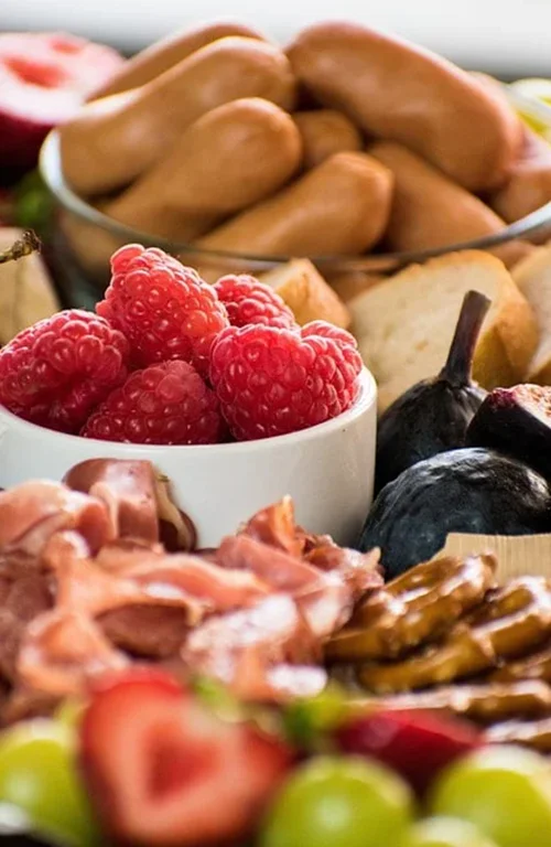 grazing table, charcuterie table, appetizers